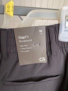 GAP GapFit Runaround High-Rise Full-Length Pants – Black